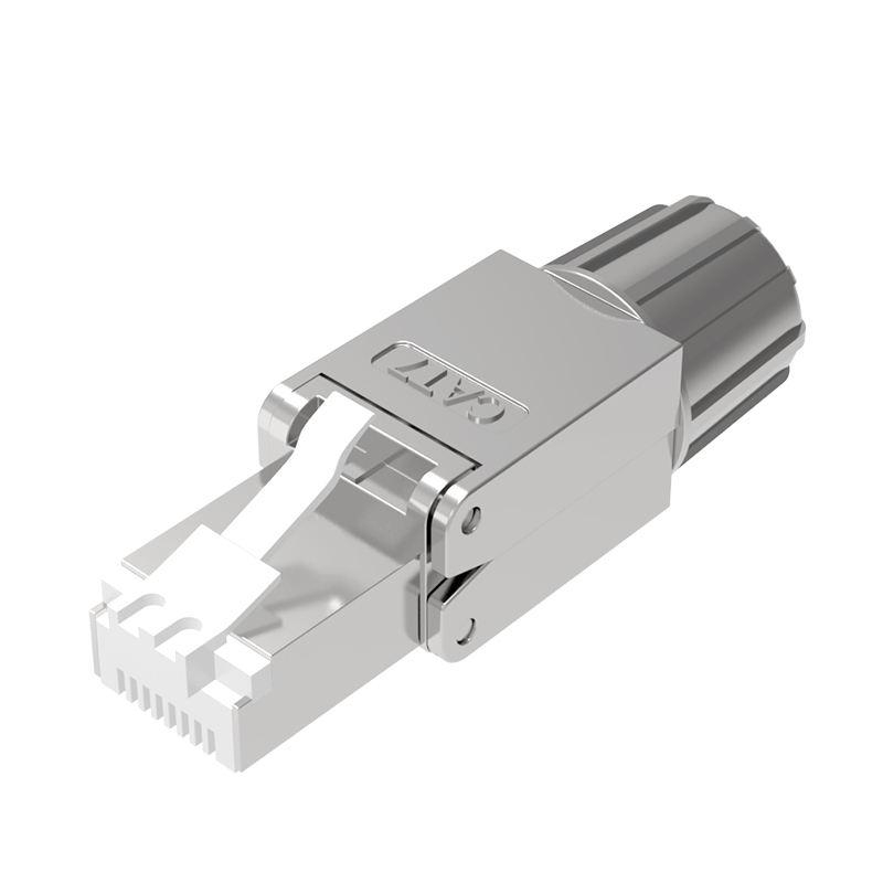 Mufa Rj45 ecranata Cat7 conector Tool-less Modular, Autosertizare [1]