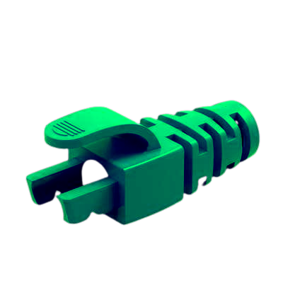 Set 10 mufe RJ45, Cat.6 cu manson, Verde [2]