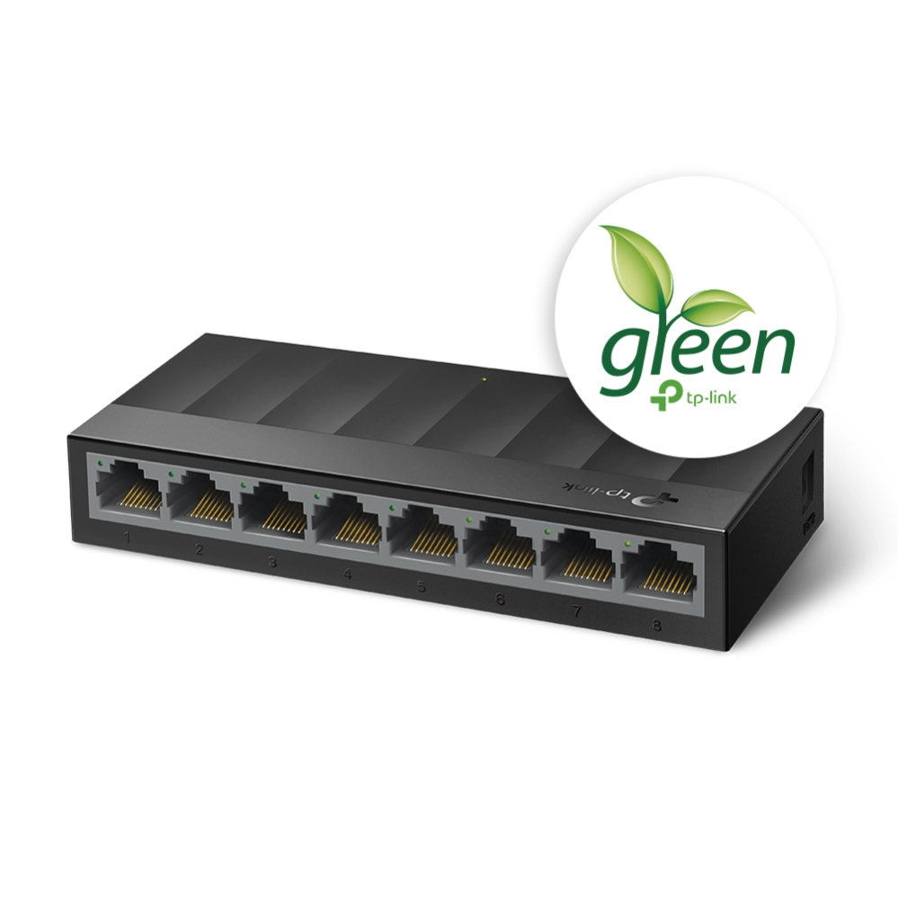 Switch Gigabit TP-LINK LS1008G, 8 port, 10/100/1000 Mbps [4]