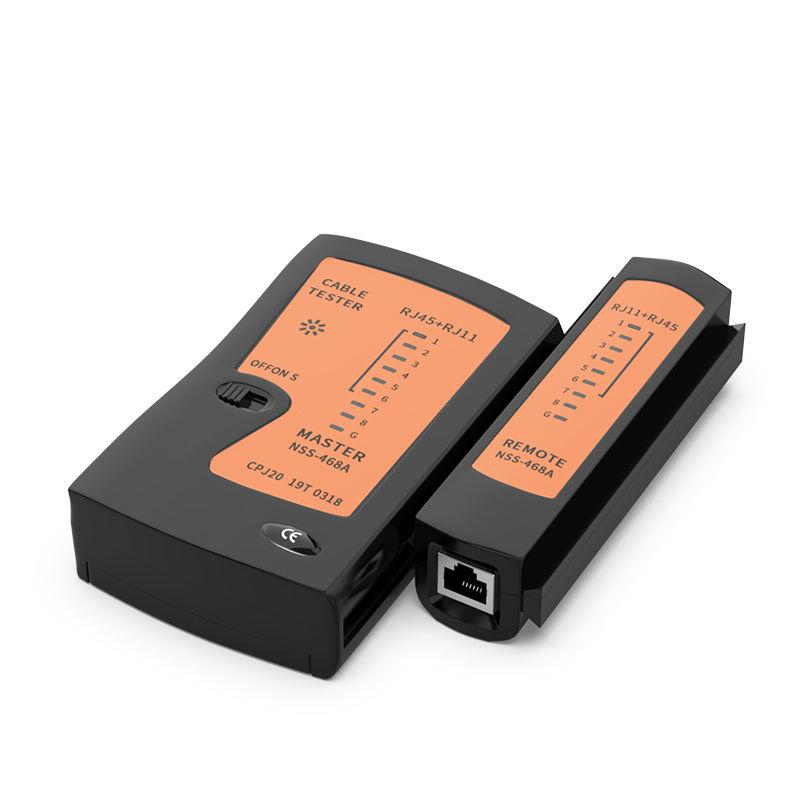Tester cablu de retea RJ45, RJ12, RJ11, Negru [5]