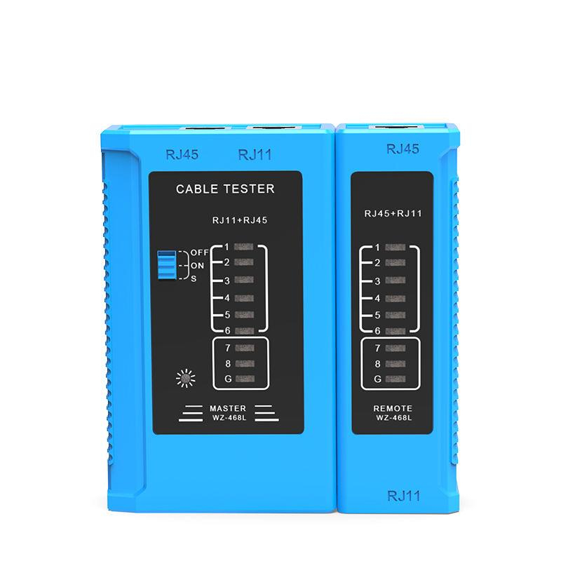 Tester Cablu retea RJ45, RJ12, RJ11, Albastru [1]
