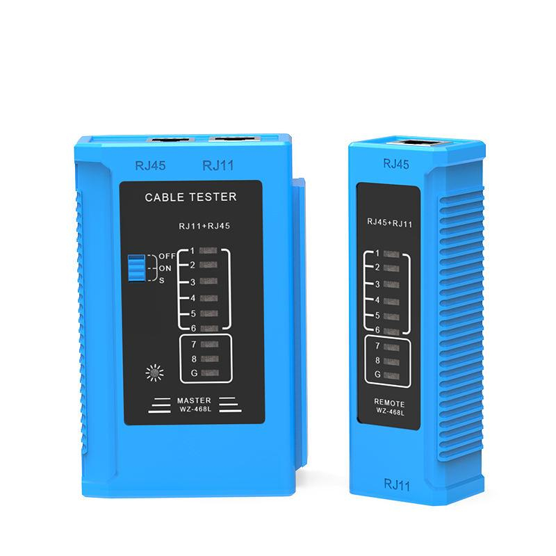 Tester Cablu retea RJ45, RJ12, RJ11, Albastru [4]