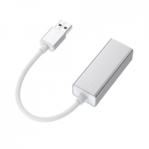 Adaptor USB to RJ45 Ethernet, 100 mbps, Argintiu [1]