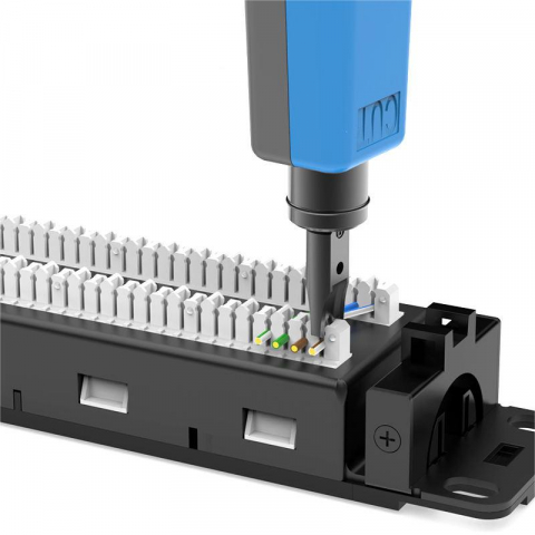 Instrument sertizat profesional, Punch Down Tool, Albastru [2]