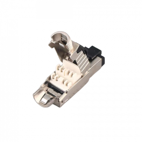 Mufa Rj45 Cat.8 ecranata Tool-less Modular, Autosertizare [4]