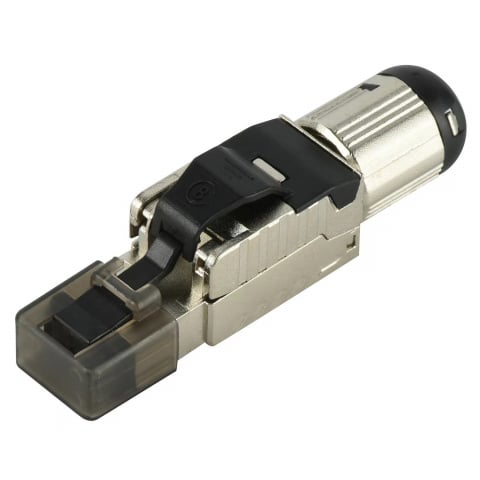 Conectori RJ45 - Mufa Rj45 Cat.8 ecranata Tool-less Modular, Autosertizare