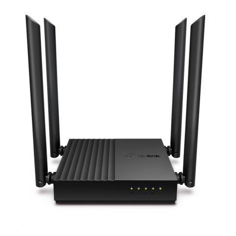 Routere și Range Extender - Router Wireless Gigabit TP-LINK Archer A64 AC1200, Dual-Band 400 + 867 Mbps