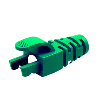 Set 10 mufe RJ45, Cat.6 cu manson, Verde [1]