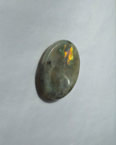 Piatra terapeutică Worry Stone din labradorit natural