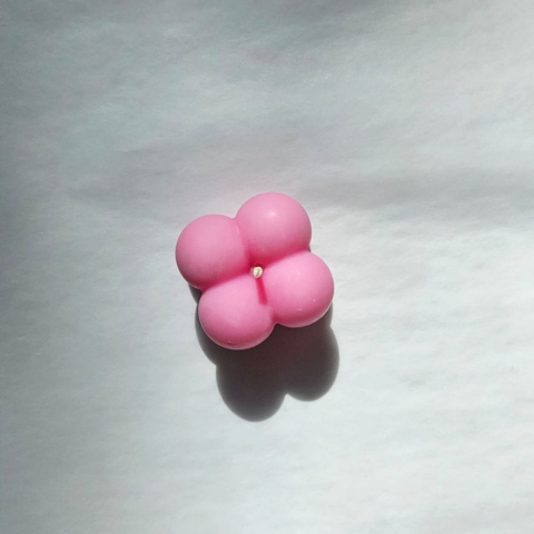 Universul colecțiilor - Rose Bubbles lumânare parfumată mini din ceară de soia, 3-4h