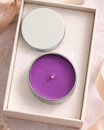 Lumânări - SHIRO - HE-WU-AN, lumânare din ceara de albine și ceară de cocos