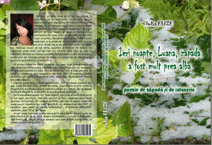 Iulia Elize - ”Ieri noapte, Luana, zăpada a fost mult prea albă” - Poezie (Cărțile Luanei, Vol. III.) [2]