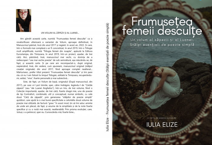 Iulia Elize - ”Ninsese mult, Luana Anghelos, iar dumneata aveai numai bundița ta roșie făcută din petale” - Poezie [3]