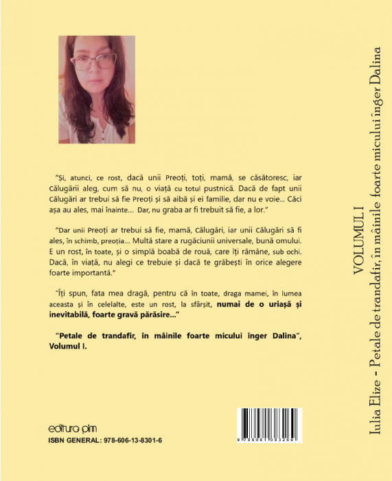 Iulia Elize - ”Petale de trandafir, în mâinile foarte micului înger Dalina”, Vol. I. [2]