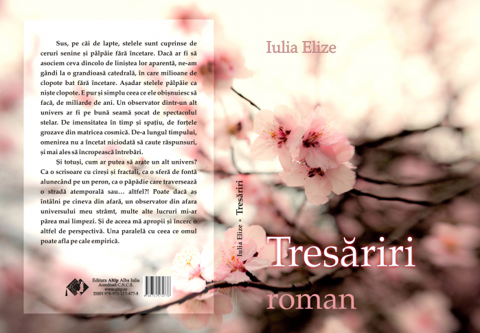 Iulia Elize - ”Tresăriri”, volum de debut, în proză  (Debut absolut, de tipar) [2]