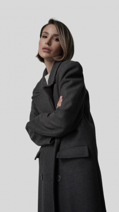 Palton din lana 100% BLAIR [2]