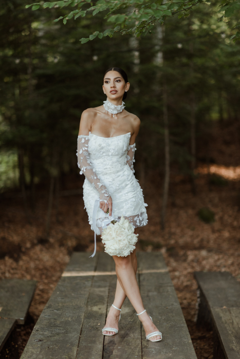 SERENE Bridal Mini Dress [7]