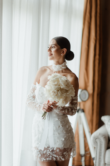 SERENE Bridal Mini Dress [6]