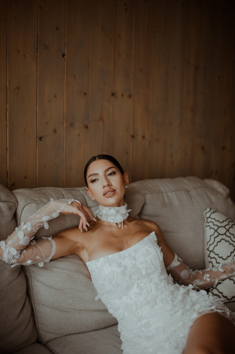 SERENE Bridal Mini Dress [8]