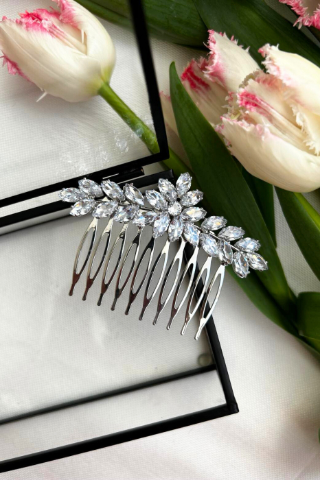 Accesoriu de par “GORGEOUS” cu cristale Zirconiu Cubic [3]