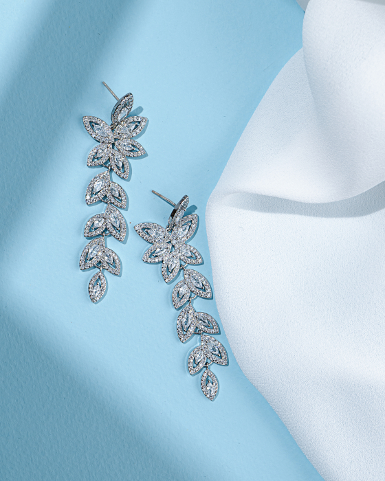 Cercei "Freesia", Zirconiu Cubic [2]