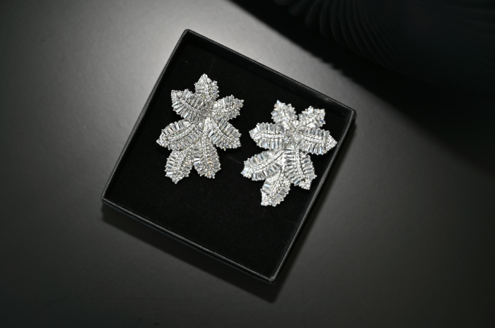 Cercei AMARA Silver – inspirați din frumusețea florilor de migdal [1]