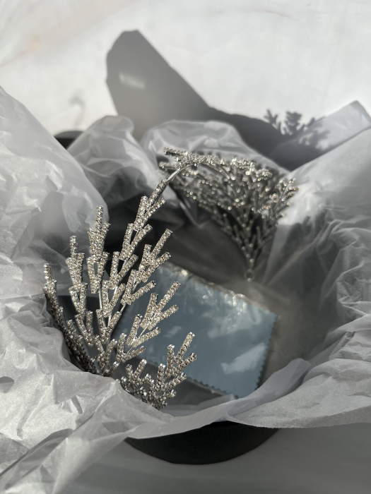 Diadema “FINESSE” cu cristale Zirconiu Cubic [4]
