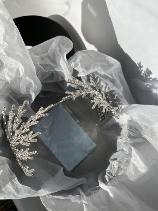 Diadema “FINESSE” cu cristale Zirconiu Cubic [3]