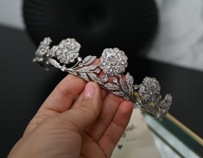 Tiara “Alice” cu cristale Zirconiu Cubic [5]