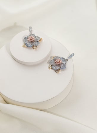 Cercei "Glammy" cu cristale Zirconiu Cubic [1]