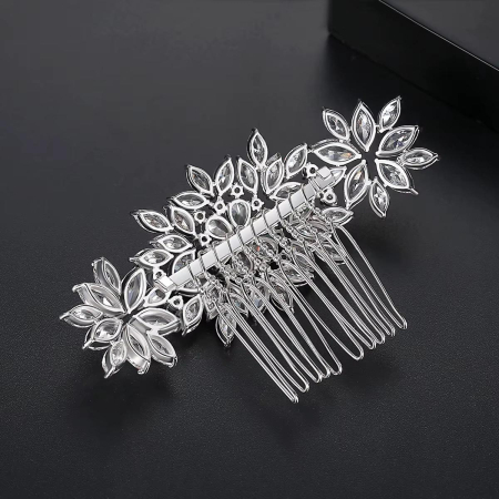 Accesoriu de par “Anna” cu cristale Zirconiu Cubic [2]