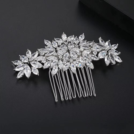 Accesoriu de par “Anna” cu cristale Zirconiu Cubic [1]