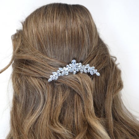 Accesoriu de par “FABULOUS” cu cristale Zirconiu Cubic, Argintiu [1]