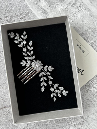 Accesoriu de par "Symphony" cu cristale Zirconiu Cubic [1]