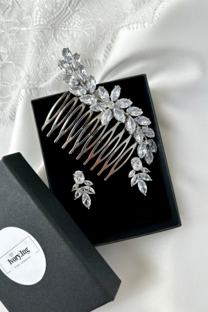 Accesoriu de par "Symphony" cu cristale Zirconiu Cubic [1]