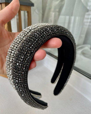 Bentita cu pietre, Black, IVR1 [1]