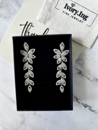 Cercei "Freesia", Zirconiu Cubic [2]