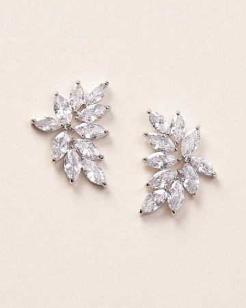 Cercei - Cercei  "LEAF",  Zirconiu Cubic