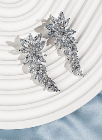 Cercei - Cercei "Luxury  Marquise", Zirconiu Cubic