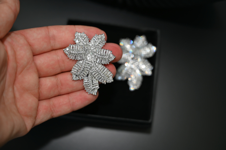 Cercei AMARA Silver – inspirați din frumusețea florilor de migdal [1]