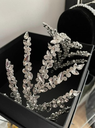 Diadema “BAROQUE” cu cristale Zirconiu Cubic [2]
