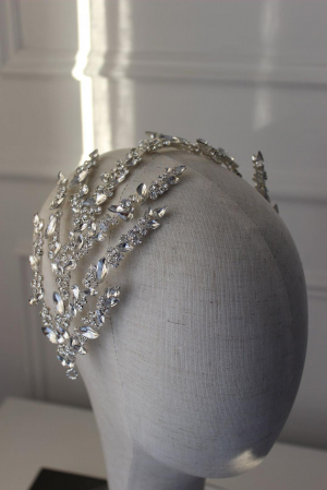 Diadema “BAROQUE” cu cristale Zirconiu Cubic [1]