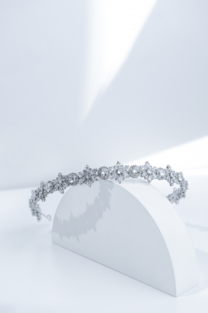 Diadema de par “Angelic” cu cristale Zirconiu Cubic [1]