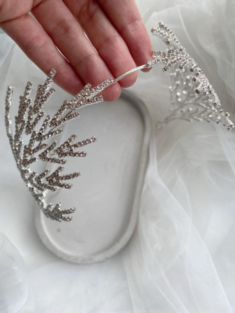 Produse - Diadema “FINESSE” cu cristale Zirconiu Cubic