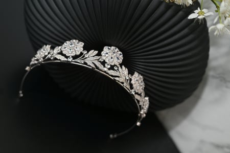 Tiara “Alice” cu cristale Zirconiu Cubic [1]