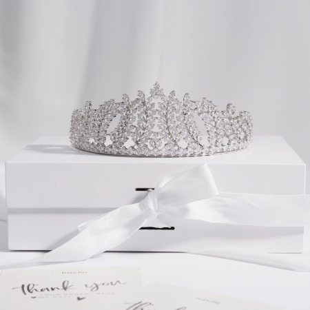 Tiara “Luxury” cu cristale Zirconiu Cubic [3]