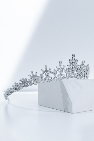 Coronite/Tiare - Tiara Luxury "Sparkling Lady", Zirconiu Cubic
