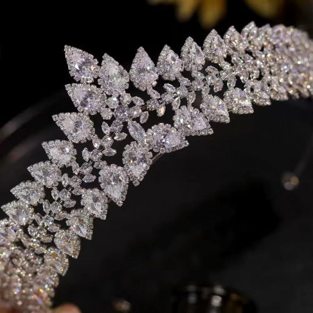 Tiara RHEA, impunătoare, strălucire intensă, elegantă [2]