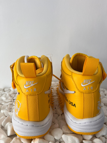 Nike x Off White Air Force 1 Mid Varsity Maize [3]