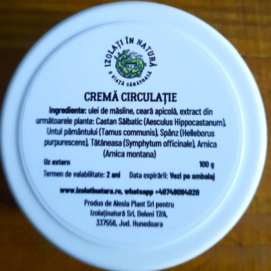 Produse - Cremă Circulație